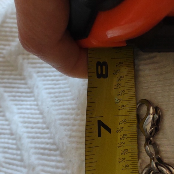 Italian Designer MILOR Stainless Steel Chunky Parallel Curb Chain Bracelet. - Picture 9 of 10